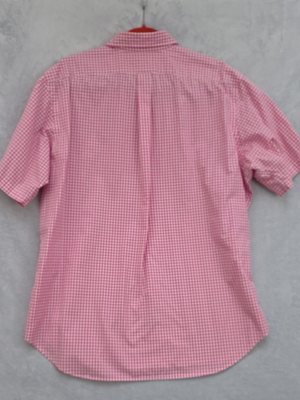 Ralph Lauren Pink Gingham Short-Sleeve Button-Down Shirt - Picture 5 of 8